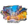 3D Self-adesive Removable Break Through The Wall Vinyl Wall Stickers/Murals Art Decals Stickers New Orleans, Louisiana 24 x 16 Inch Wall Decor for Kids, Made in USA view 2
