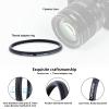 86mm Lens to 77mm Camera Filter Ring,86mm to 77mm Step-Down Ring Filter Adapter for 77mm UV,ND,CPL,Metal Step-Down Ring view 3