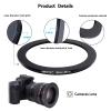 105mm Lens to 95mm Camera Filter Ring,105mm to 95mm Step-Down Ring Filter Adapter for 95mm UV,ND,CPL,Metal Step-Down Ring view 3