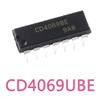 10PCS CD4066BE CD4066 DIP DIP-14 CD4060BE CD4060 CD4068BE CD4068 CD4069UBE CD4069BE CD4069 CD4070BE CD4070 CD4071BE CD4071 DIP16,CD4069UBE view 2