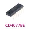 10PCS CD4093BE HCF4093BE CD4093 DIP DIP-14 CD4072BE CD4072 CD4073BE CD4073 CD4077BE CD4077 CD4078BE CD4078 CD4081BE CD4081,CD4077BE view 2