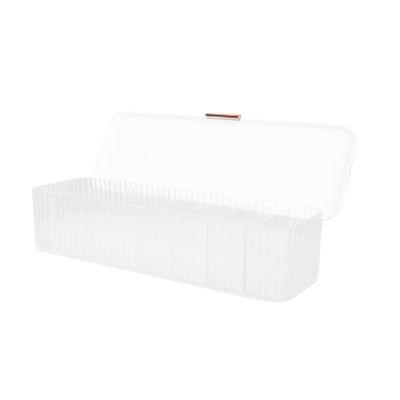 Cabilock Box Data Cable Storage Box Wire Dsl Cable Desktop Cable Organizer Cord Organizer Case Desk Containers Headphone Organizer Multi Grid Charge Cord Organizer Pp White Charger Bracket