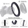67mm Lens to 86mm Camera Filter Ring,Compatible with All 67mm Camera Lens & 86mm UV,ND,CPL Lens Hood Accessories,Made of CNC Machined Aluminum(67-86mm) view 3