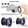 77mm Lens to 105mm Camera Filter Ring,Compatible with All 77mm Camera Lens & 105mm UV,ND,CPL Lens Hood Accessories,Made of CNC Machined Aluminum(77-105mm) view 4