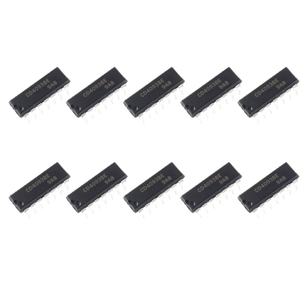 10PCS CD4093BE HCF4093BE CD4093 DIP DIP-14 CD4072BE CD4072 CD4073BE CD4073 CD4077BE CD4077 CD4078BE CD4078 CD4081BE CD4081,CD4093BE