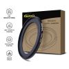 95mm Lens to 77mm Camera Filter Ring,95mm to 77mm Step-Down Ring Filter Adapter for 77mm UV,ND,CPL,Metal Step-Down Ring view 2