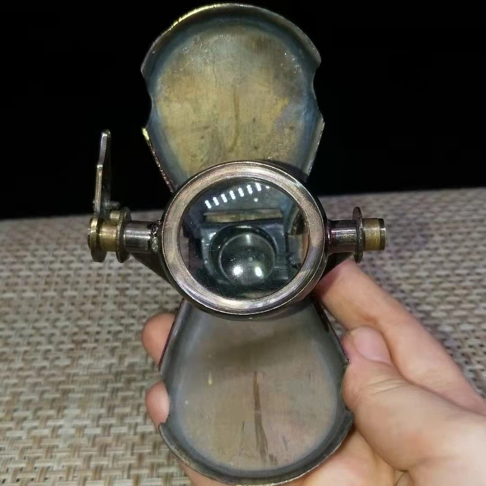19th Century Made in England Monocular Telescope, for Home Decor, Collection Movie Props