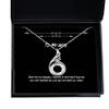 Take Thai Real Origin from This Day Forward, I Promise to Trust God's Plan for Our Lives Wife Rising Phoenix Necklace, Best Wife, Jewelry for Wife view 1