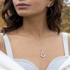 Take Thai Real Origin from This Day Forward, I Promise to Trust God's Plan for Our Lives Wife Rising Phoenix Necklace, Best Wife, Jewelry for Wife view 3