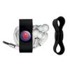 GRAPHICS & MORE Peacemaker Splatter Helmet Icon Headphone Earbud Cord Wrap - Charging Cable Manager - Wire Organizer Set of 2 - Black view 2