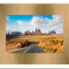 Poster Palooza 40x14 Contemporary Bronze Complete Wood Panoramic Frame with UV Acrylic Plexiglass, Foam Board Backing & Hardware Included view 1
