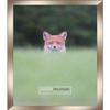 Poster Palooza 40x20 Contemporary Pewter Complete Wood Panoramic Frame with UV Acrylic Plexiglass, Foam Board Backing & Hardware Included view 3
