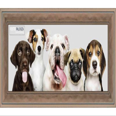 Poster Palooza 40x16 Contemporary Bronze Complete Wood Panoramic Frame with UV Acrylic Plexiglass, Foam Board Backing & Hardware Included