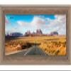Poster Palooza 40x16 Contemporary Bronze Complete Wood Panoramic Frame with UV Acrylic Plexiglass, Foam Board Backing & Hardware Included view 4