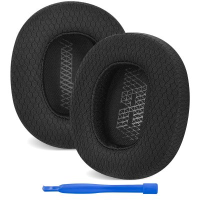 Linkidea Replacement Ear Pads for Lifestyle E65BTNC, Duet NC, Live 650 BTNC, Live 660 BTNC Headphones, Ear Cushions (Mesh Fabric/Black)