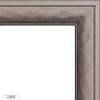 Poster Palooza 40x20 Contemporary Pewter Complete Wood Panoramic Frame with UV Acrylic Plexiglass, Foam Board Backing & Hardware Included view 2