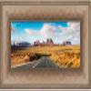 Poster Palooza 24x10 Contemporary Bronze Complete Wood Picture Frame with UV Acrylic Plexiglass, Foam Board Backing & Hardware Included view 4