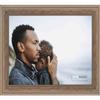 Poster Palooza 28x20 Contemporary Bronze Complete Wood Picture Frame with UV Acrylic Plexiglass, Foam Board Backing & Hardware Included view 1