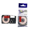 LM Tapes - Premium Compatible 12mm Black on Red Label Tape for use in Casio KL430 / KL-430 EZ Label Printer view 1