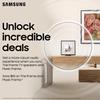 SAMSUNG 55-Inch Class QLED 4K The Frame LS03B Series, Quantum HDR, Art Mode, Anti-Reflection Matte Display, Slim Fit Wall Mount Included, Smart TV w/ Alexa Built-In (QN55LS03BAFXZA) view 2