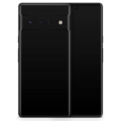 Design Skinz Solid State Black Skin Decal Vinyl Full-Body Wrap Kit Compatible with Google Pixel 5