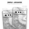 Design Skinz Gray Slate Marble V26 Skin Decal Vinyl Full-Body Wrap Kit Compatible with Google Pixel 6 view 4