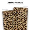 Design Skinz Orange Cheetah Fur Pattern Skin Decal Vinyl Full-Body Wrap Kit Compatible with Google Pixel 1 XL view 4