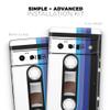 Design Skinz Retro Cassette Tape V8 Skin Decal Vinyl Full-Body Wrap Kit Compatible with Google Pixel 6 view 4