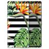 Design Skinz Vivid Tropical Stripe Floral v1 Skin Decal Vinyl Full-Body Wrap Kit Compatible with Google Pixel 4A view 1