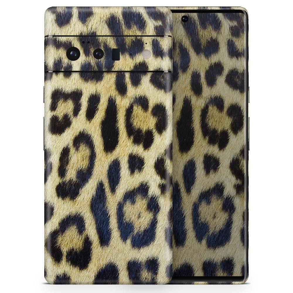 Design Skinz Real Leopard Hide V3 Skin Decal Vinyl Full-Body Wrap Kit Compatible with Google Pixel 3A