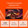 VIZIO 50-inch Quantum Pro 4K 120Hz QLED HDR10+ Smart TV with Dolby Vision, Active Full Array, 240Hz @ 1080p PC Gaming, WiFi 6E, Apple AirPlay, Chromecast Built-in, M50QXM-K01, 2023 Model view 4