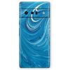 Design Skinz Liquid Blue Color Fusion Skin Decal Vinyl Full-Body Wrap Kit Compatible with Google Pixel 1 XL view 2