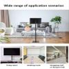 MYOYAY Universal Swivel TV Stand Tilting Free Standing TV Mount Stands with Height Adjustable 360 Degree Swivel Floor TV Stand for 12 to 43 inch TVs view 4