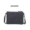 Muka Custom Messenger Bag, Personalized Crossbody Bag Mini, Mens Shoulder Bag-Grey view 4