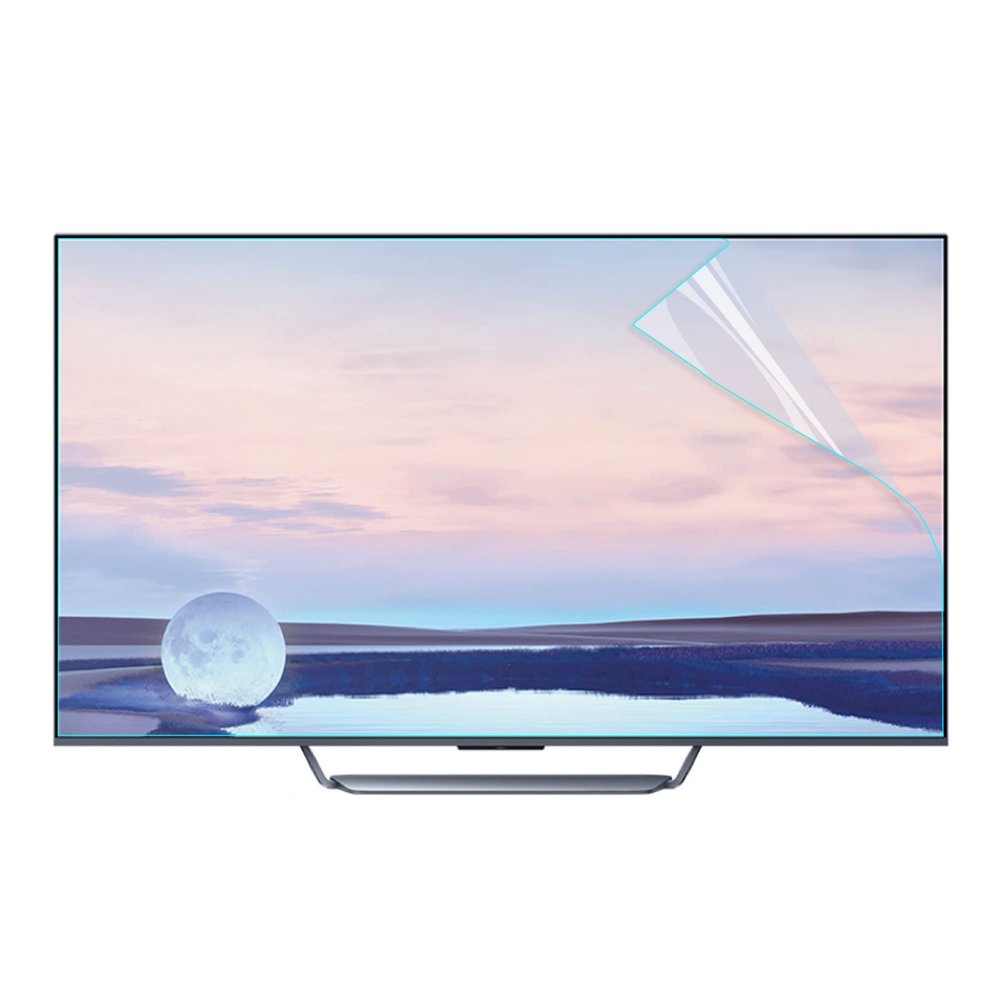 XRRX TV Screen Protector 50" 55" 58" 60" 65" 70" 75" Anti Blue Light Anti Glare Anti Scratch Anti UV Film, Relieve Computer Eye Strain for TCL/LCD/Toshiba/Sony/Hisense/Samsung / 75in1645x930mm