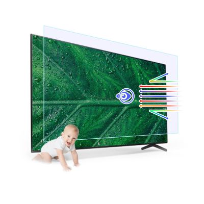 50 55 65 Inch TV Display Protector Film Anti-Glare/Anti Blue Light/Anti Scratch/Anti-Fingerprint and Dust Shielding UV and Radiation Monitor Filter,50" L1101*W620