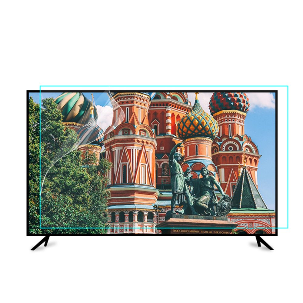 Anti Blue Light TV Screen Protector Anti-Glare Film Eye Protection Screen Protective Film, Relieve Computer Eye Strain and Help You Sleep Better/A / 32 Inches 698x392 mm