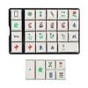 YMDK ZDA Ball Shape Thick PBT Majiang Mahjong Mah Jong Keycaps Dye Sub Keycap for 21 22 23 24 Mx Switches Numpad Number Pad Numeric Pad Mechanical Keyboard (Only Keycaps) (The Circle Tiles) view 1