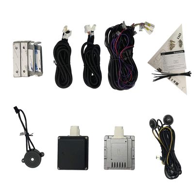 BY-J Car Blind Spot Monitoring System Kit, 24GHz Millimeter Wave Radar Sensor Blind Area Detection System, Universal Car SUVs Trucks RVs Lane Changing Warning with Reversing Radar Parking System