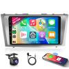 2+32G Android 13 Car Stereo for Toyota Camry 2006 2007 2008 2009 2010 2011, 9 Inch HD Touchscreen Radio, Wireless CarPlay Android Auto GPS WiFi Bluetooth FM/RDS SWC Dual USB HD Backup Camera view 1