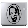 Ukrainian Kozak Design #3 Vinyl Decal Sticker Car Window Wall Laptop Glory to Ukraine Warier Glory to Ukraine (7" x 7", Gold) view 4