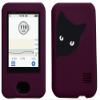 Dexcom G6 Receiver CGM Silicone Case Cute Pet (Purple/CATBLACK) view 1