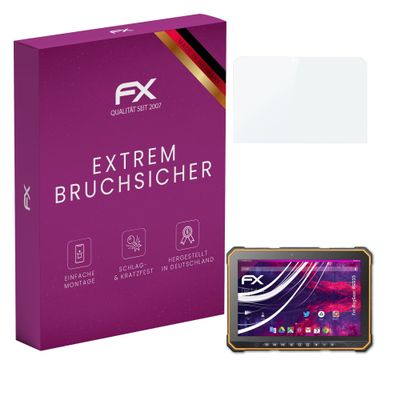 atFoliX Plastic Glass Protective Film compatible with RugGear RG935, 9H Hybrid-Glass FX Screen Protector