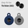 Geiomoo Silicone Cover Compatible with Tile Sticker 2022, Protective Case with Carabiner (2 Pack Navy Blue+Oatmeal) view 2