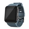 Silicone Watchband Replacement Compatible for Garmin Forerunner 35/ Forerunner 30 Running Watch (Blue Grey) view 1