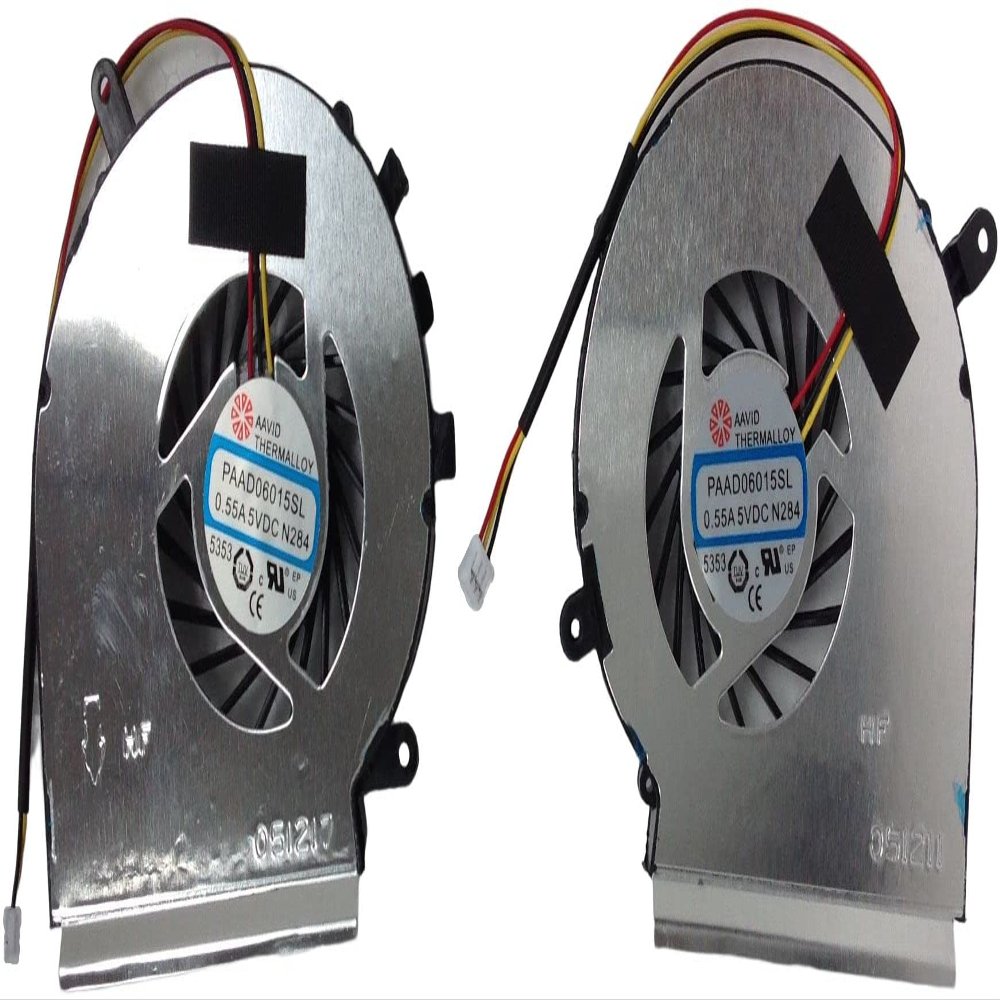 wangpeng New CPU+GPU Cooling Fan for MSI GE62 GL62 6QC 6QD 6QE 6QF 3 Pin