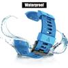 Silicone Watchband Replacement Compatible for Garmin Forerunner 35/ Forerunner 30 Running Watch (Blue) view 4
