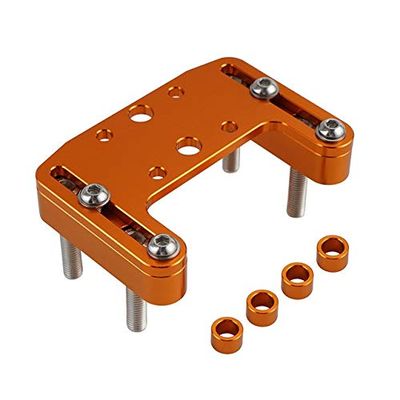 GPS Stout Mount Base Bracket Holder Stand for Husqvarna TE TC FC FE TX FX 125 250 350 450 501 300 2014-2020 2019 2018 2017 2016 (Color : Orange)