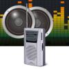 Small Portable Radio, Mini Portable FM/AM World Receiver Built in Speaker, 60 Station Preset, Support Stores Stations Automatically view 3