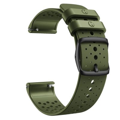 Sport Official Silicone Wristband Straps for Polar Vantage M Sports Smart Watch Replacement Watchband Bracelet Watch Bands Correa (Color : Army Green, Size : for Polar Vantage M)